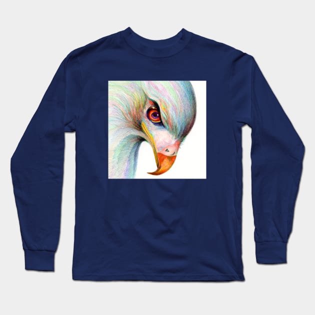 raptor's eye Long Sleeve T-Shirt by segismundoart